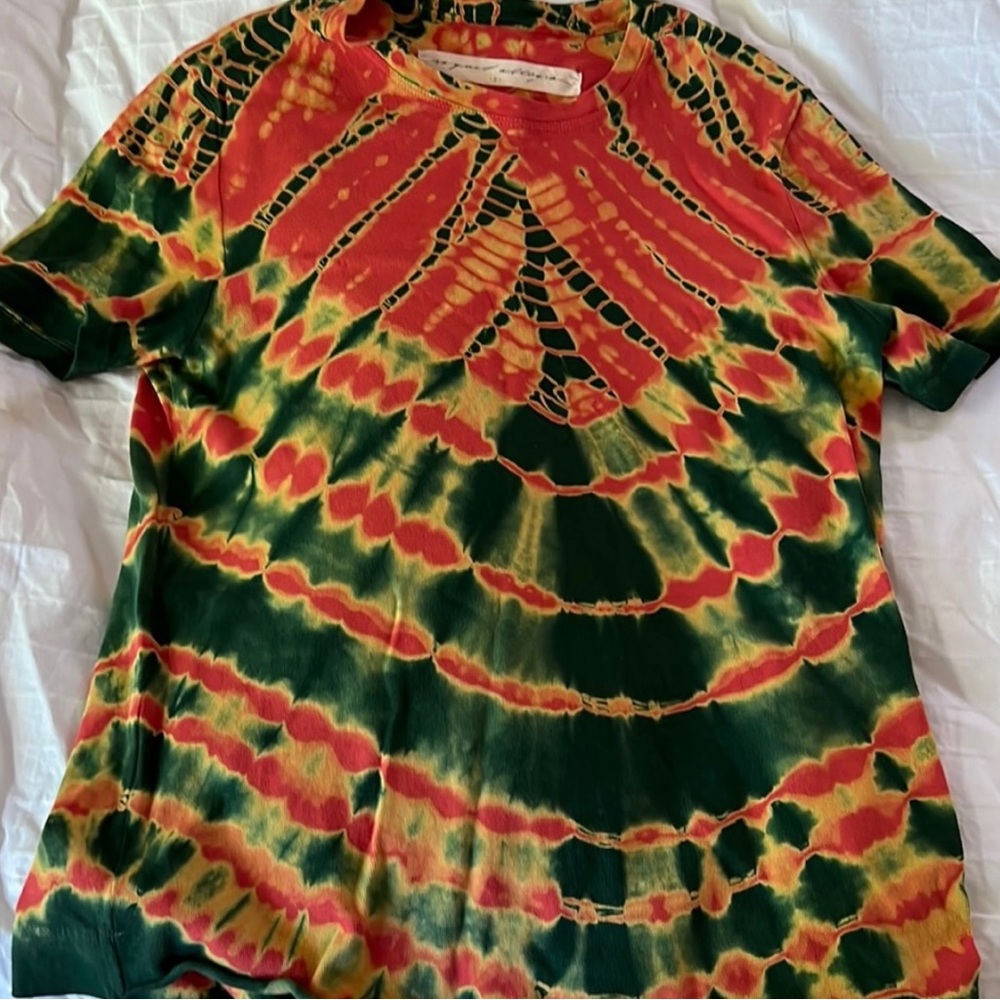 Raquel Allegra tie dye tee